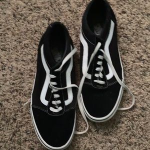 Black Classic Vans- Men’s